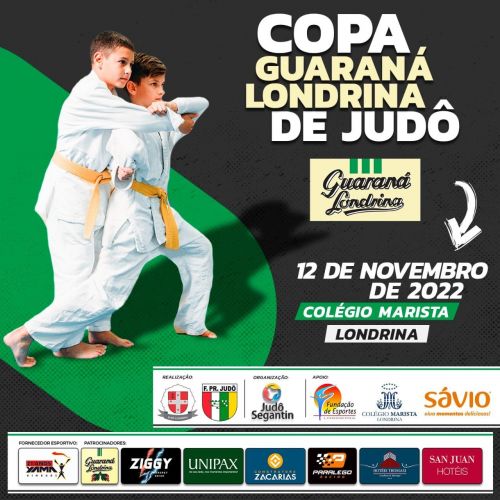 Atletas querencianos são medalhistas na Copa Guaraná Londrina de Judô 