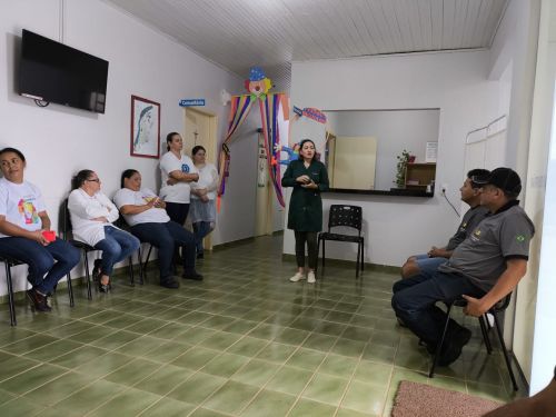 ESF Equipe 4 (Rural) promove ação de prevenção a acidentes de trabalho do "Abril Verde"