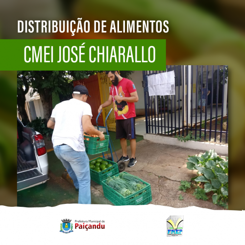 FUNDAÇÃO MUNICIPAL DE EDUCAÇÃO DESTINA ALIMENTOS PARA ALUNOS DA REDE MUNICIPAL
