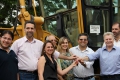 Com Enio Verri e Edmar Arruda, Robson anuncia construo de escola