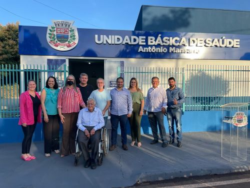 Prefeitura realiza entrega de reforma e ampliação da Unidade Básica de saúde Antonio Mansano