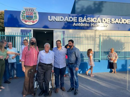 Prefeitura realiza entrega de reforma e ampliação da Unidade Básica de saúde Antonio Mansano