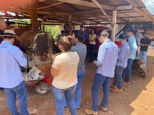 Visita da turma de Agricultura 3 da Agronomia UFPR Palotina à Jesuítas