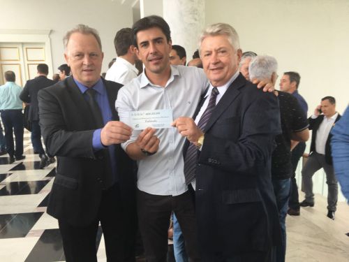 Cafelândia recebe mais de R$ 400 mil do Governo do Estado 