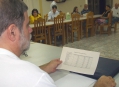 Aos membros do Lions Clube foi entregue um relatrio que mostra o aumento no nmero de veculos