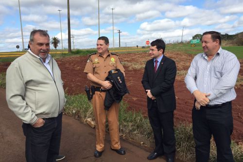 Reunião com comandante do BPFron: mais um etapa para instalação da Polícia de Fronteira em Ubiratã 