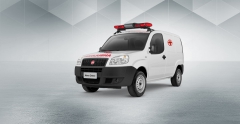 Fiat Dobl, ano 2014, modelo 2015, transformado em ambulncia; valor de 71.000,00 reais