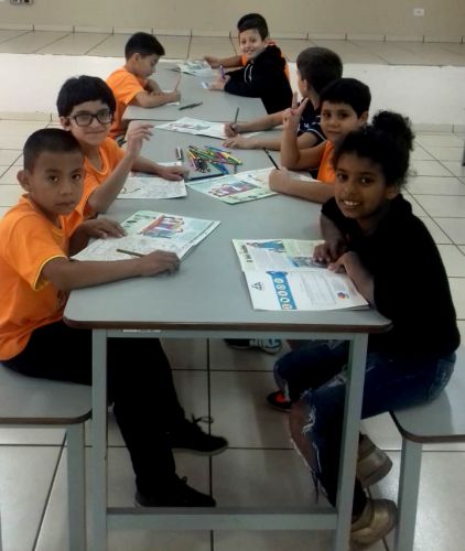 Escola Municipal Monteiro Lobato desenvolve atividades de conscientização ambiental com os alunos