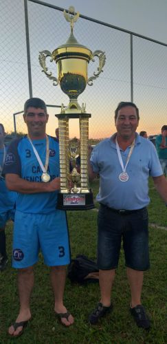 São João campeão da 1ª Copa Vencedora de Futebol Veteranos