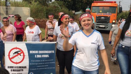 Unidade de Saúde Josefina e CMEI Lugar de Gente Feliz realizou ações de orientações e prevenção de combate à Dengue