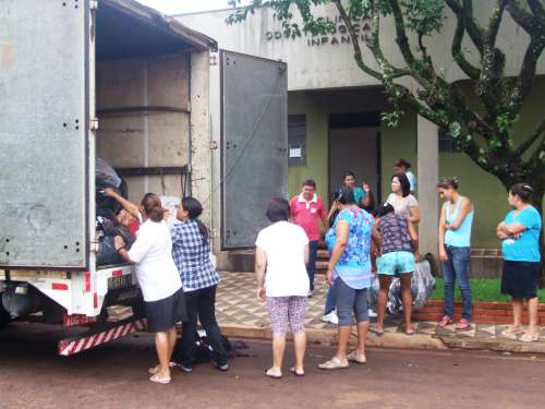 As doaes recebidas sero utilizadas para gerao de renda de mulheres cadastradas no CRAS
