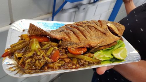 Prefeito Baco prestigia Festa da Tilápia no Tacho em Rancho Alegre do Oeste