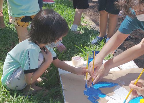 Prefeitura de Ubiratã e Itaipu Binacional desenvolvem ação de educação ambiental