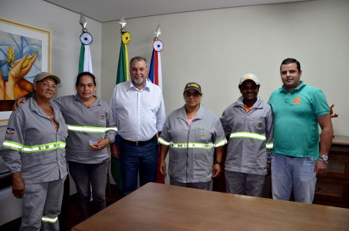 Margaridas participam de café da manhã no gabinete do prefeito