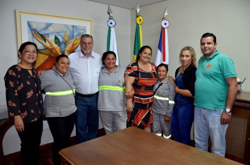 Margaridas participam de café da manhã no gabinete do prefeito