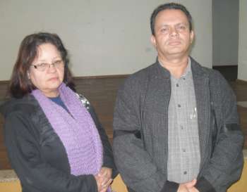 Os representantes das associaes urbanas so Adriana Ferreira da Silva e Gerson de Souza Delfino