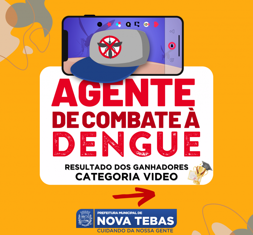 Resultado do Concurso de VÍDEO de Agente de Combate à Dengue