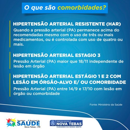Comorbidades - vacinação