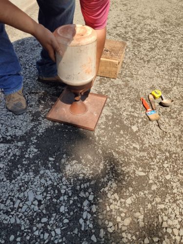 Obra de revitalização da entrada da cidade está em ritmo acelerado