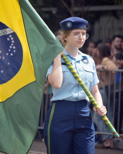Desfile cívico celebra 7 de Setembro; veja galeria de fotos Desfile cívico celebra 7 de Setembro; veja galeria de fotos